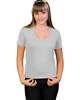 Женская футболка короткий рукав стрейч ФЖ-05 серый - фото 1