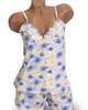 Пижама женская шорты майка на бретелях КК-01 абстракция(УЦЕНКА) - фото 1