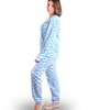Пижама женская брюки кофта длинный рукав КК-04-02 абстракция 439 - фото 2