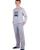 Пижама мужская  ПНМ-01 серый + вид 02 - фото 2