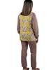 Пижама женская брюки кофта длинный рукав КК-04-02 абстракция 477 - фото 2