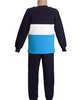 Комплект детский штаны кофта КДН-02 тёмно-синий + бирюза - фото 3