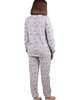 Пижама женская брюки кофта длинный рукав КК-04-02 абстракция 443 - фото 3