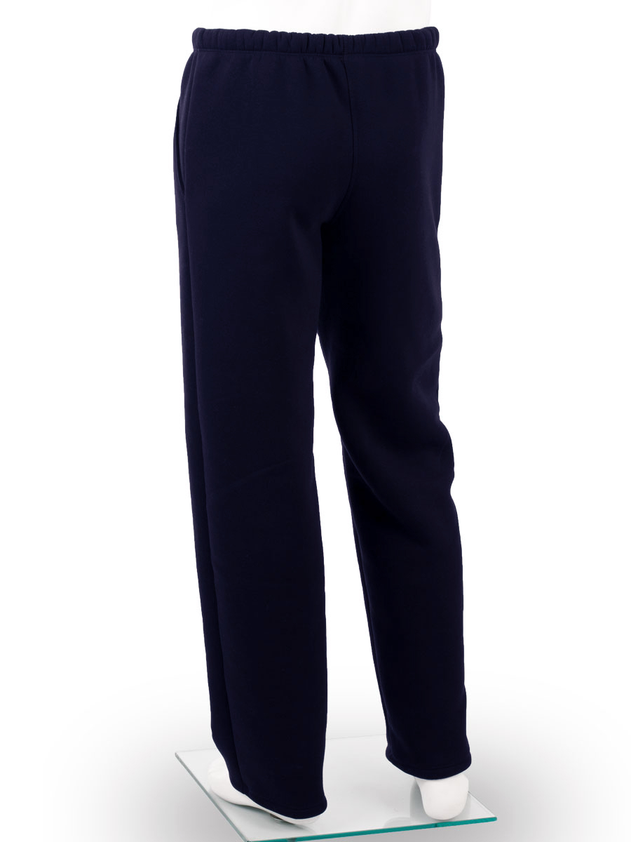 Спортивные брюки мужские тёплые трёхнитка БТН-01 тёмно-синий - фото 3